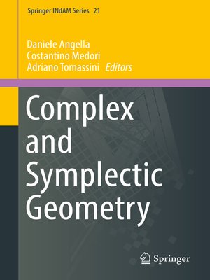 cover image of Complex and Symplectic Geometry